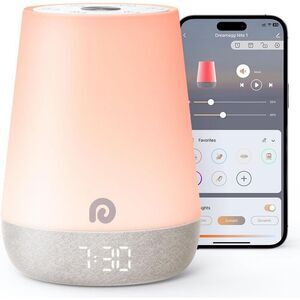 Dreamegg Baby White Noise Sound Machine with Night Light and OK to Wake